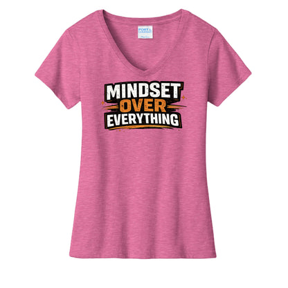 Neon Pink Heather - LPC455V - FRONT