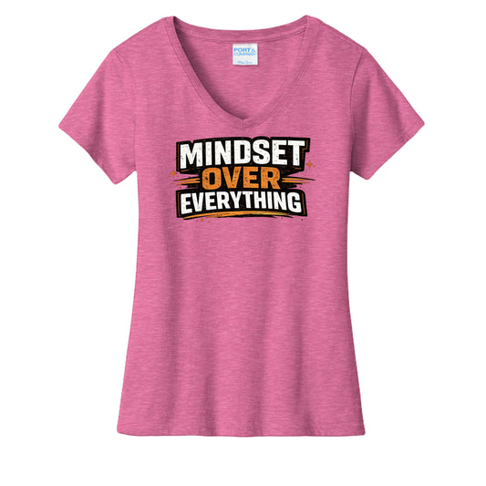 Neon Pink Heather - LPC455V - FRONT
