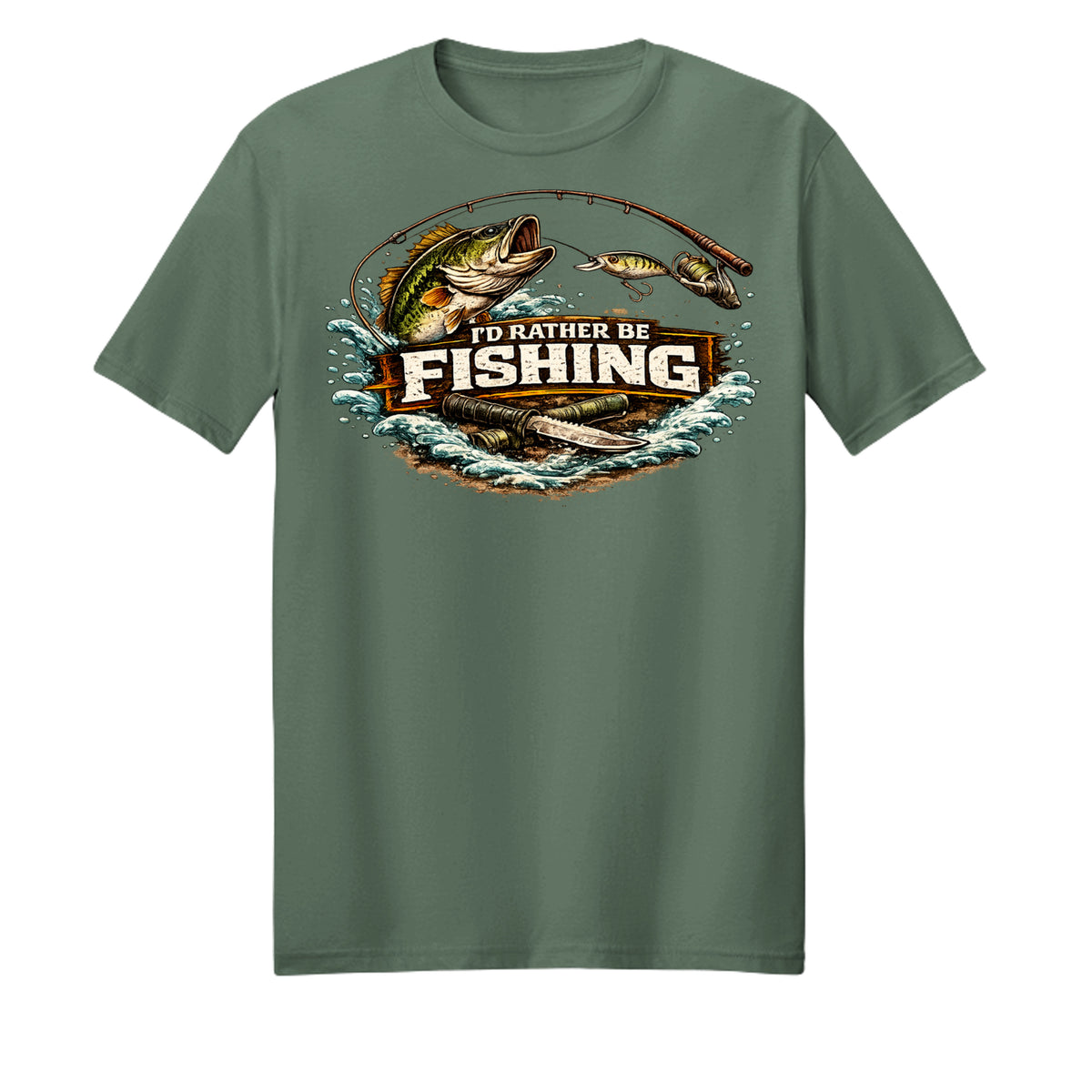 Military Green - 3000 - FRONT