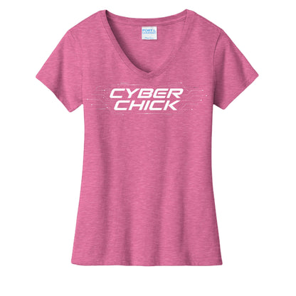 Neon Pink Heather - LPC455V - FRONT
