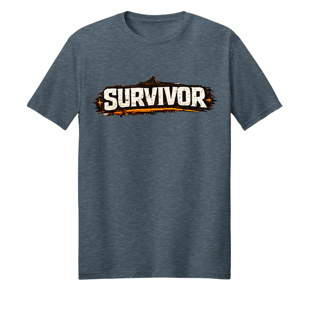 Dark Heather - 3000 - FRONT