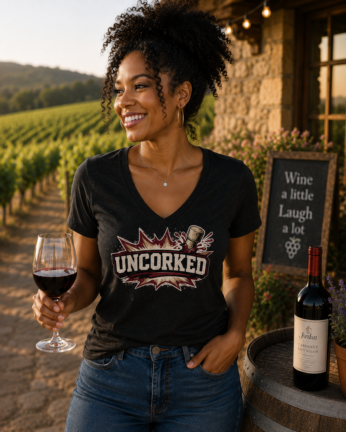 Uncorked  Cotton Tee