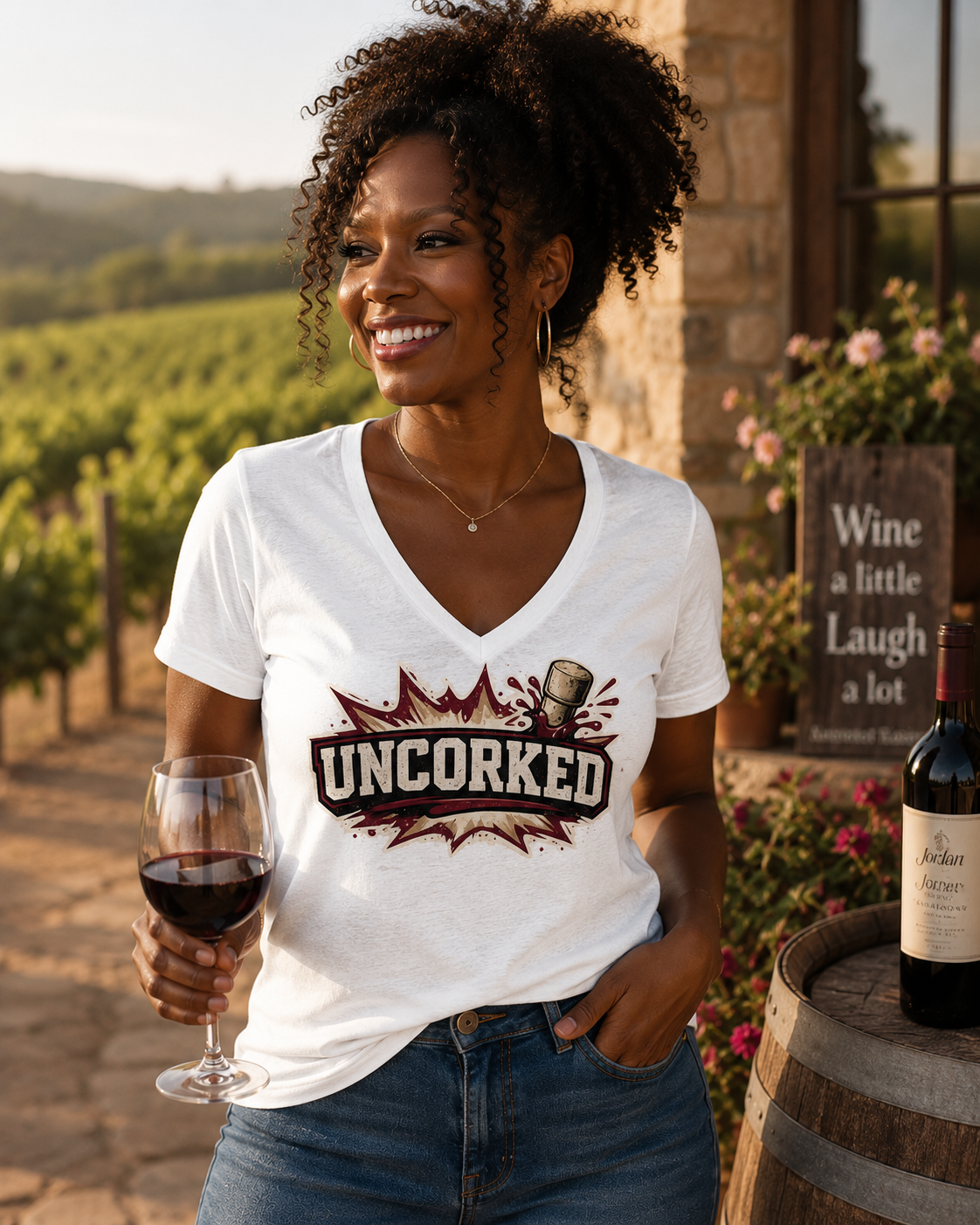 Uncorked  Cotton Tee